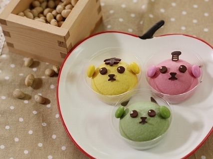 ❄️ ・ ・ コリラックマロールケーキ・㉨・・ ・ 耳付けない方がよかったかも😅笑笑 ・ ・ 髪の毛は、生チョコ😋 ・ ・ ・ ・・節分ロールケーキ 節分スイーツ 節分おやつ 鬼ロールケーキ 鬼ケーキ 節分ケーキ ロールケーキ作り 手作りロールケーキ コッタ