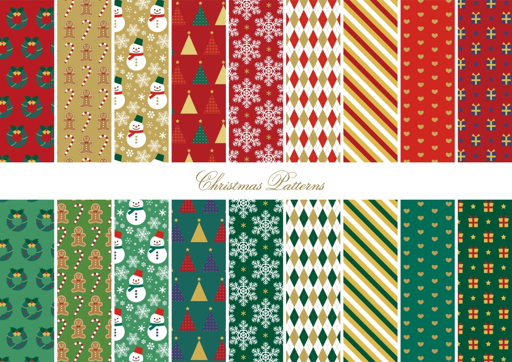 クリスマスツリーイラスト・素材集ニフティキッズ