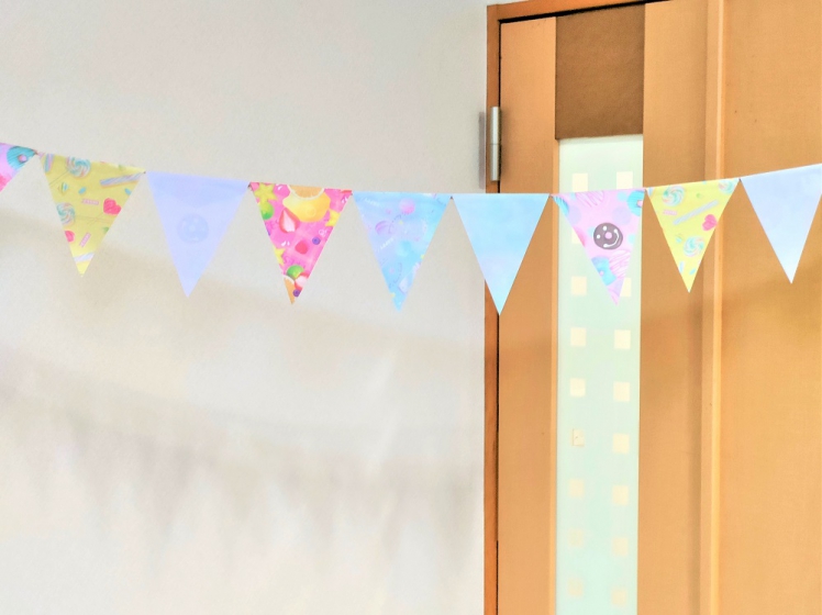 誕生日の飾り付けにタッセル飾りの作り方折り紙でかわいいガーランドをパーティー用に手作り♪│子供と楽しむ折り紙・工作
