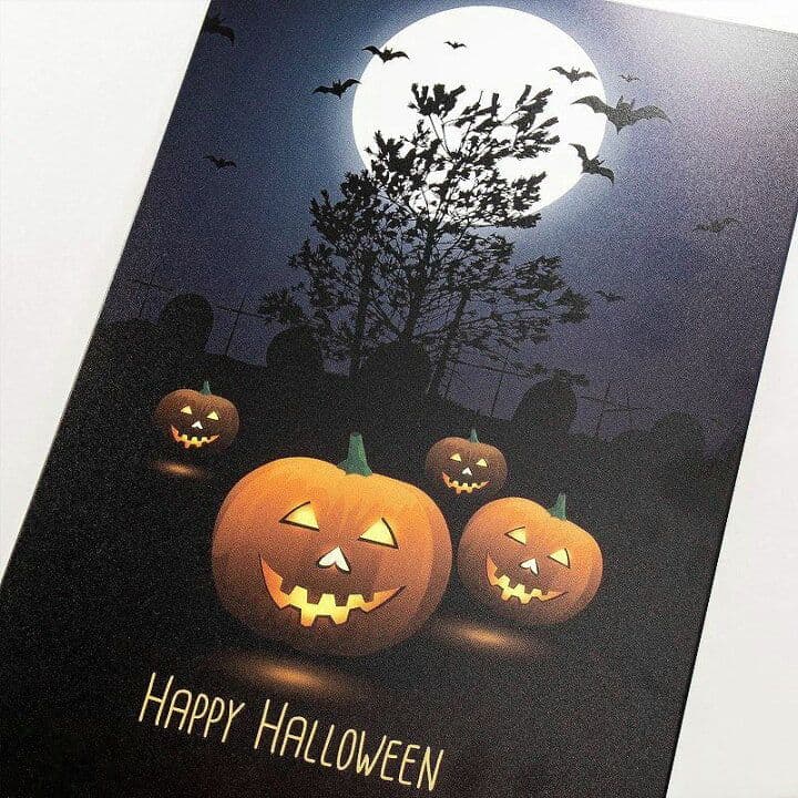 Halloweenにぴったりなブラックボードアート