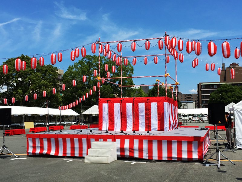 盆踊りやぐら 2K角のレンタルならレントオール京都