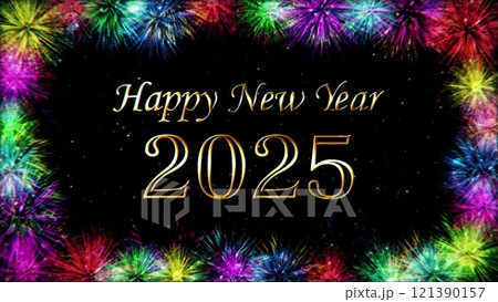 2025年 年賀状動画 新年のグリーティングカード Happy New Year - YouTube