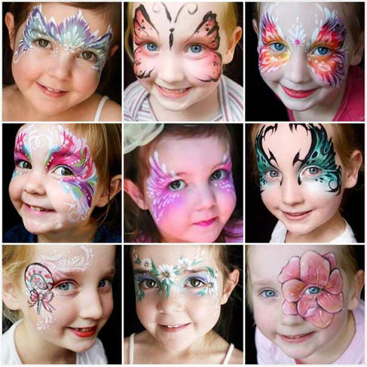 フェイスペイントをした小学生女の子たち ハロウィンメイクの写真素材102873964- PIXTA