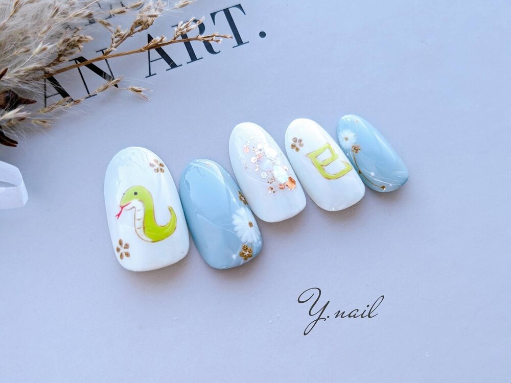 ネイル nail ネイルアート ジェルネイルデザイン成人式ネイル 正月ネイルお正月ネイル 冬ネイル 冬 冬ネイル2025お正月ネイル2025 福岡ネイルサロン エアブラシネイル和柄ネイル成人式成人の日ネイビーネイル
