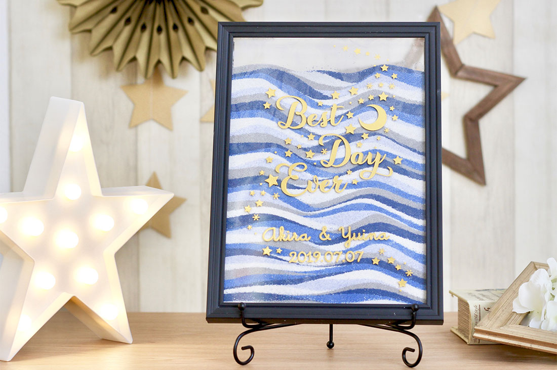 サンドセレモニー😊 カラフルな砂の層のように、これから先の夫婦生活でたくさんの想い出を積み重ねていくことを願って＊ 関西花嫁プレ花嫁関西プレ花嫁京都プレ花嫁大阪プレ花嫁結婚式場探し日本中のプレ花嫁と繋がりたい結婚式場迷子大阪結婚式