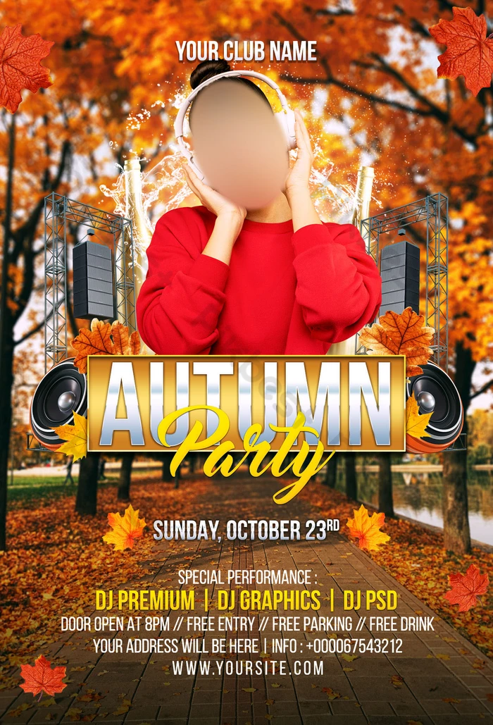 秋 テンプレートイラスト無料イラスト・フリー素材なら「イラストAC」