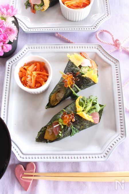 七五三のお祝いメニュー : お子さま行事の料理 －小木人形－