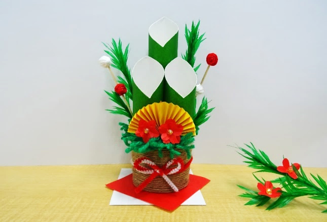 100均DIY ダイソー＆セリアの材料で簡単門松アレンジ🎍初心者でもすぐ作れる！お正月飾り