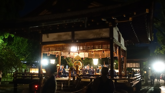 観月: 平野神社名月祭