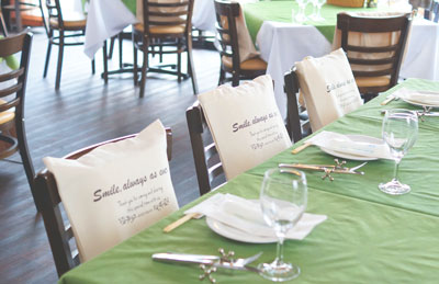 引き出物袋 リボンに付け替え、タグ- 結婚式準備レポ みんなのウェディング