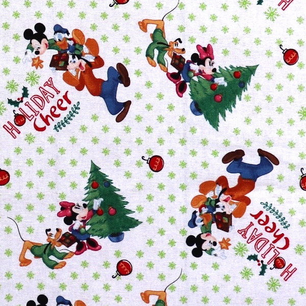 ミッキーマウス、サンタ、ミニーマウス、ディズニーキャラクター ディズニーミッキーマウスとミニークリスマス