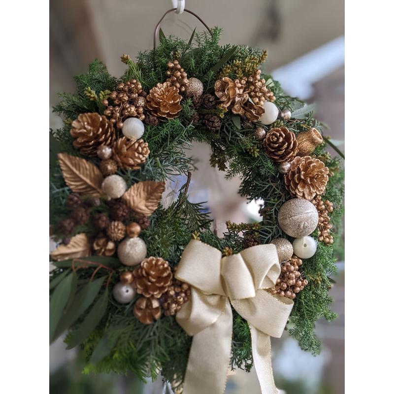 手作りできる！簡単クリスマスリースの作り方とおすすめのおしゃれなクリスマススワッグminneとものづくりと