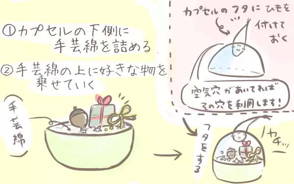 クリスマス ガチャガチャカプセル 工作TikTok