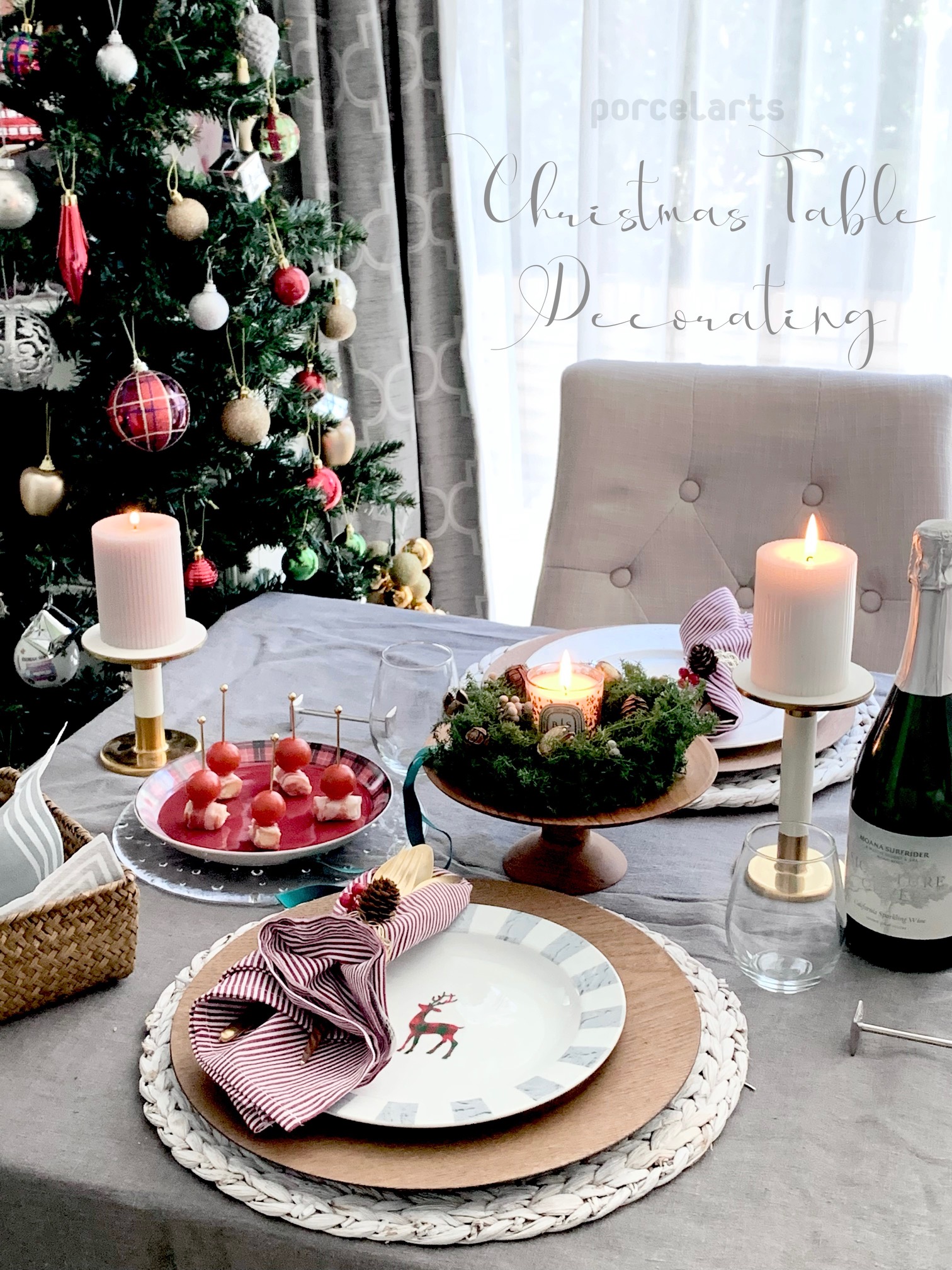 クリスマスのテーブルコーディネートをおしゃれにするコツとは？Christmas Magic