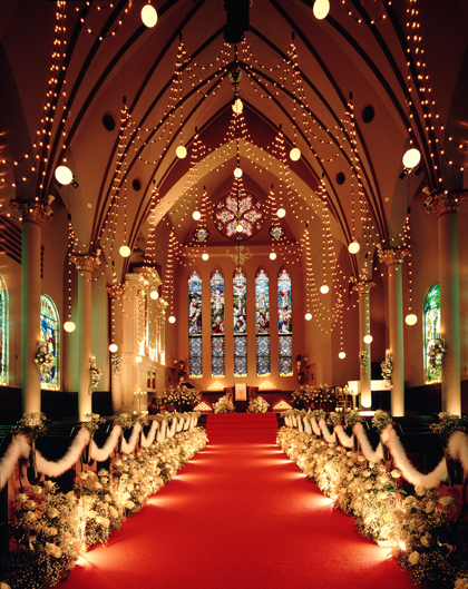 挙式会場 チャペル ・披露宴会場宮の森フランセス教会 ウエディングパーク