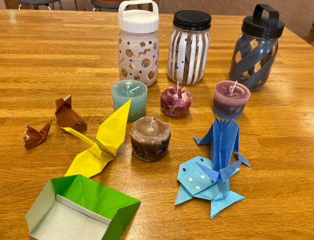 紅葉の工作 高齢者でも画用紙で立体的に簡単な作り方かんたん工作・折り紙☆選り好み