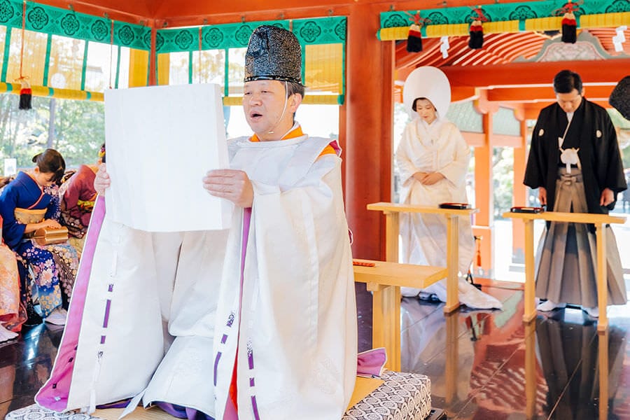 鶴岡八幡宮 結婚式 本殿・若宮の結婚写真 - 結婚写真撮影