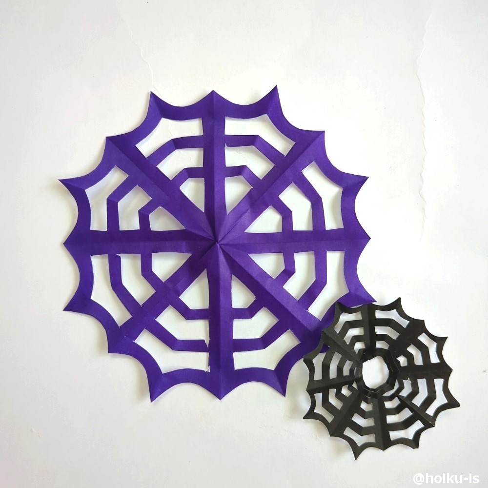 ハロウィン リース 作り方 手作りクモの巣リース♪ ◇ Halloween wreath diy 