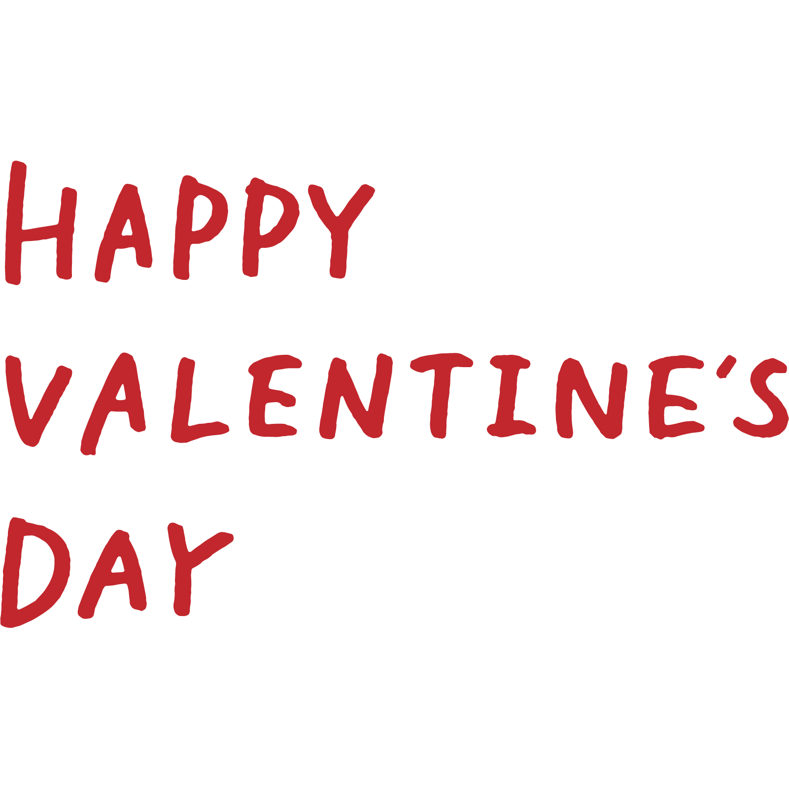 ハッピー バレンタインデイ ハート ウィズ ボウ ミニシェイプ - 通販 - ナランハ バルーン カンパニ