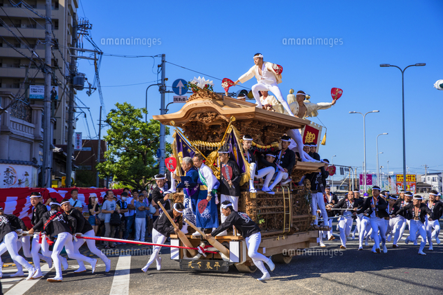 津久野だんじり祭 - Wikipedia