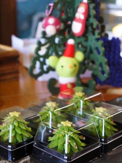 クリスマス 練り切り 生菓子 「トナカイ、雪だるま、ツリー」の作り方 How to make Japanese sweets NerikiriChristmas36