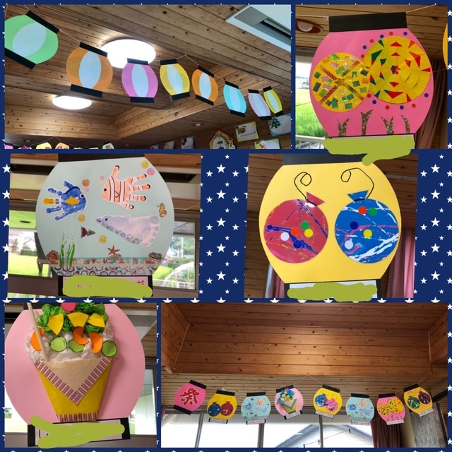 夏祭り壁面壁面飾り縁日夏えんにちかざり夏祭り飾り かき氷