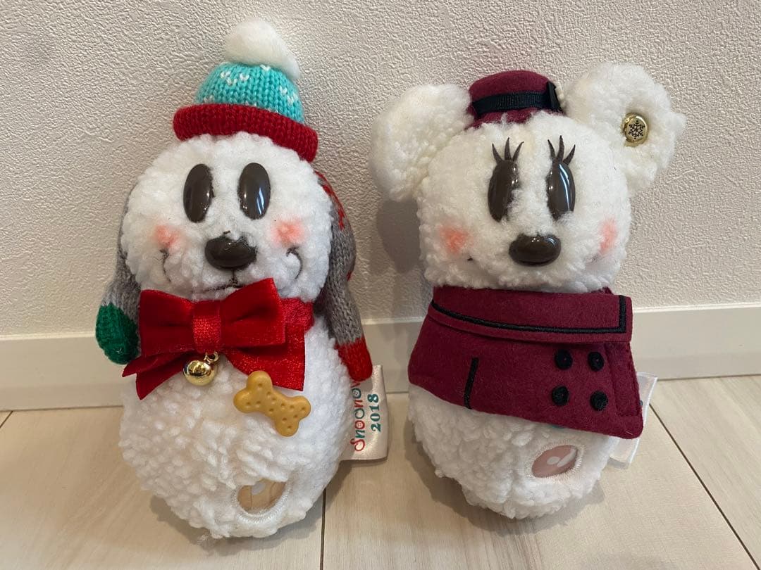 ディズニーランド購入クリスマスキーホルダー人形