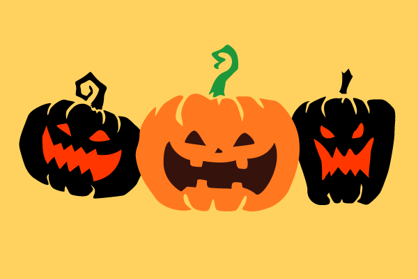 フリー素材 ハロウィンのイラストセットerink