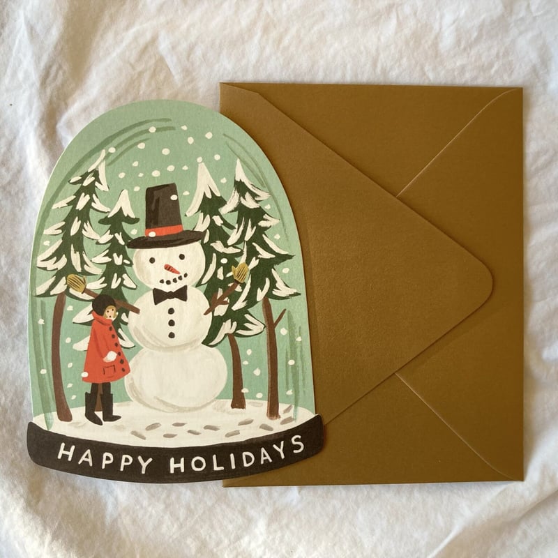 Amazonグリーティングカード クリスマスポストカードメリークリスマスカードサンタクロースギフトカード雪だるまグリーティングカード 新しい年パーティークリスマスデコレーション5ピース カードありがとうございますColor : Type 7グリーティングカード