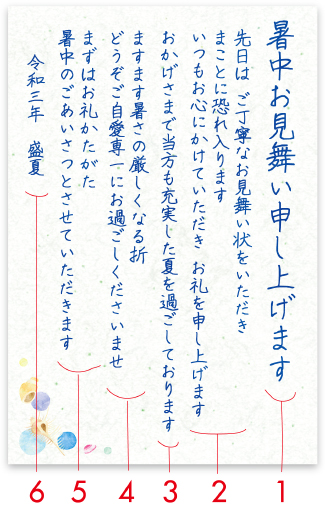 残暑見舞いの文章における書き方のポイント＆例文 個人・会社宛て– 明日のネタ帳
