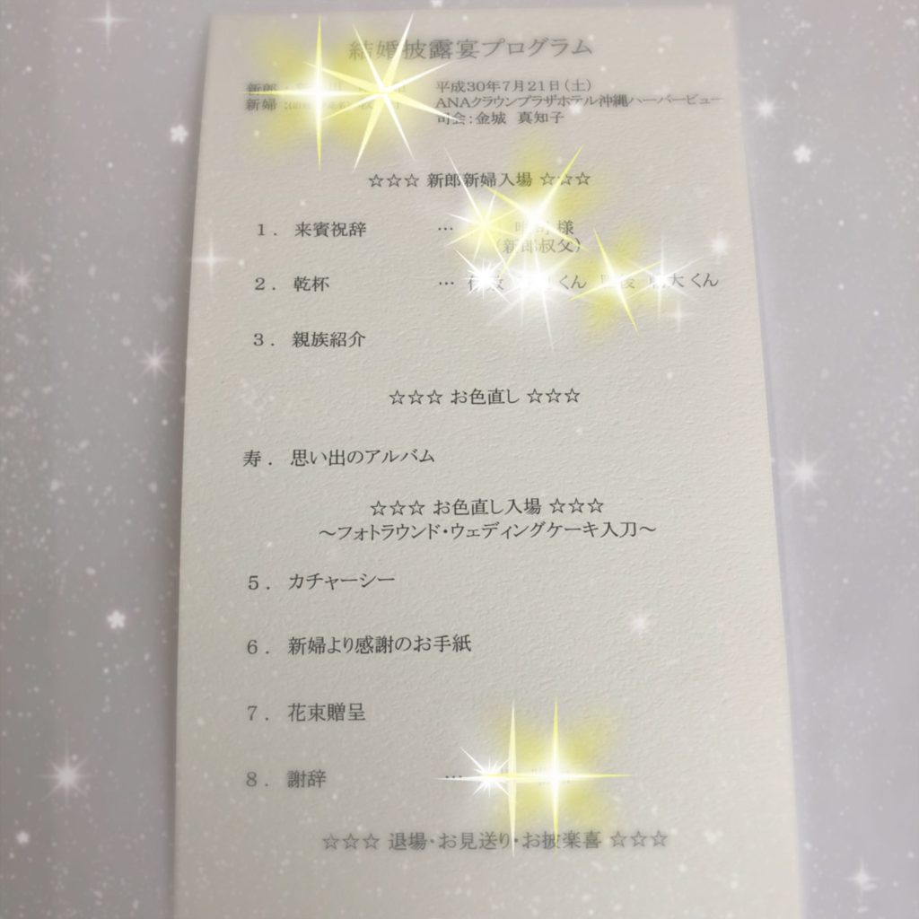 ゲスト満足度高め！結婚式のプロフィールブックについてのまとめFirst Film ファーストフィルム結婚式のエンドロール・ムービー撮影