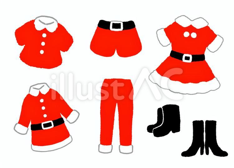サンタ服 サンタクロースクリスマス 型紙 作り方コスプレ衣装 無料型紙 でぃあこす