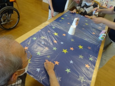 七夕ゲームなごやかニュース デイサービスセンター なごやか幡ヶ谷 東京都渋谷区