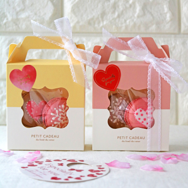 手描きバレンタインボックスの作り方💖