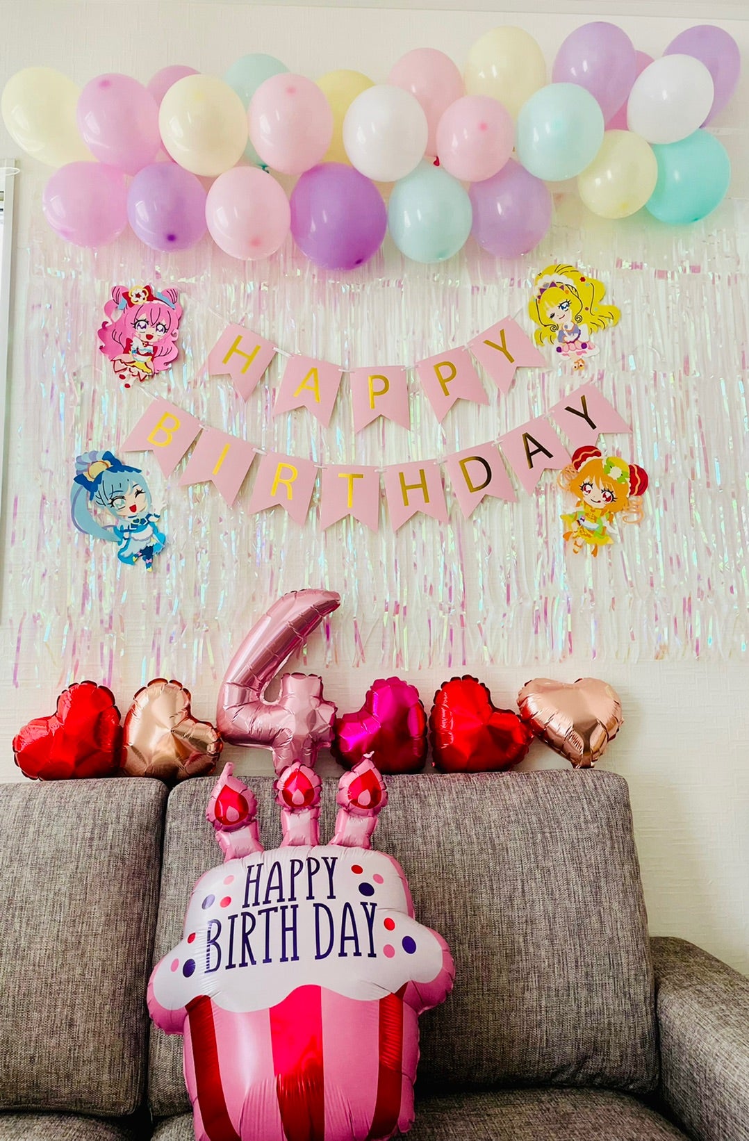 1歳誕生日 100均アイテムで飾り付け！我が家のバースデー写真 ダイソー＆セリアゆきもちブログ