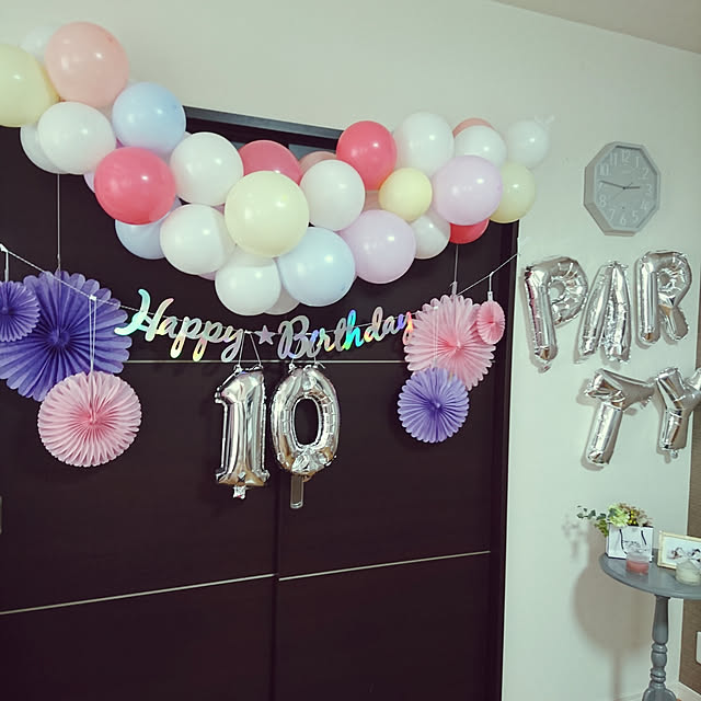 バルーンガーランドの作り方〜風船を使った人気のバルーンデコレーション！Happy Birthday Project ハピバ