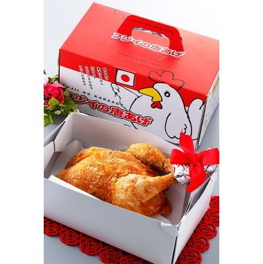 クリスマスにお得なフライドポテト、唐揚げのセットごはんcafe茶の間