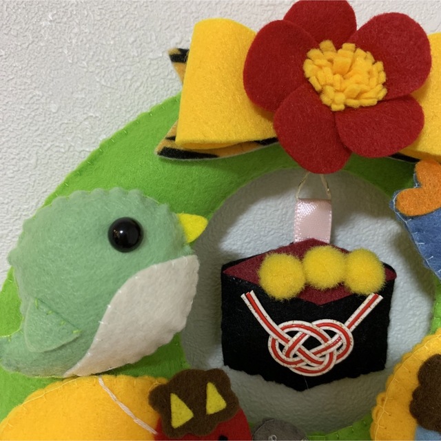 節分の壁面飾り リース の折り方☆高齢者にもオススメの作り方│子供と楽しむ折り紙・工作