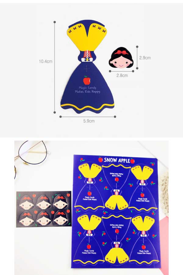 お菓子をラッピング』