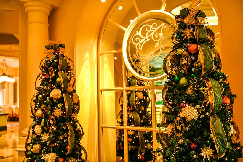 2023装飾実例 ホテルメトロポリタン丸の内 クリスマス装飾ハルモニア web store