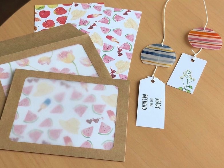 暑中見舞いはりえキット「さかなかめ」