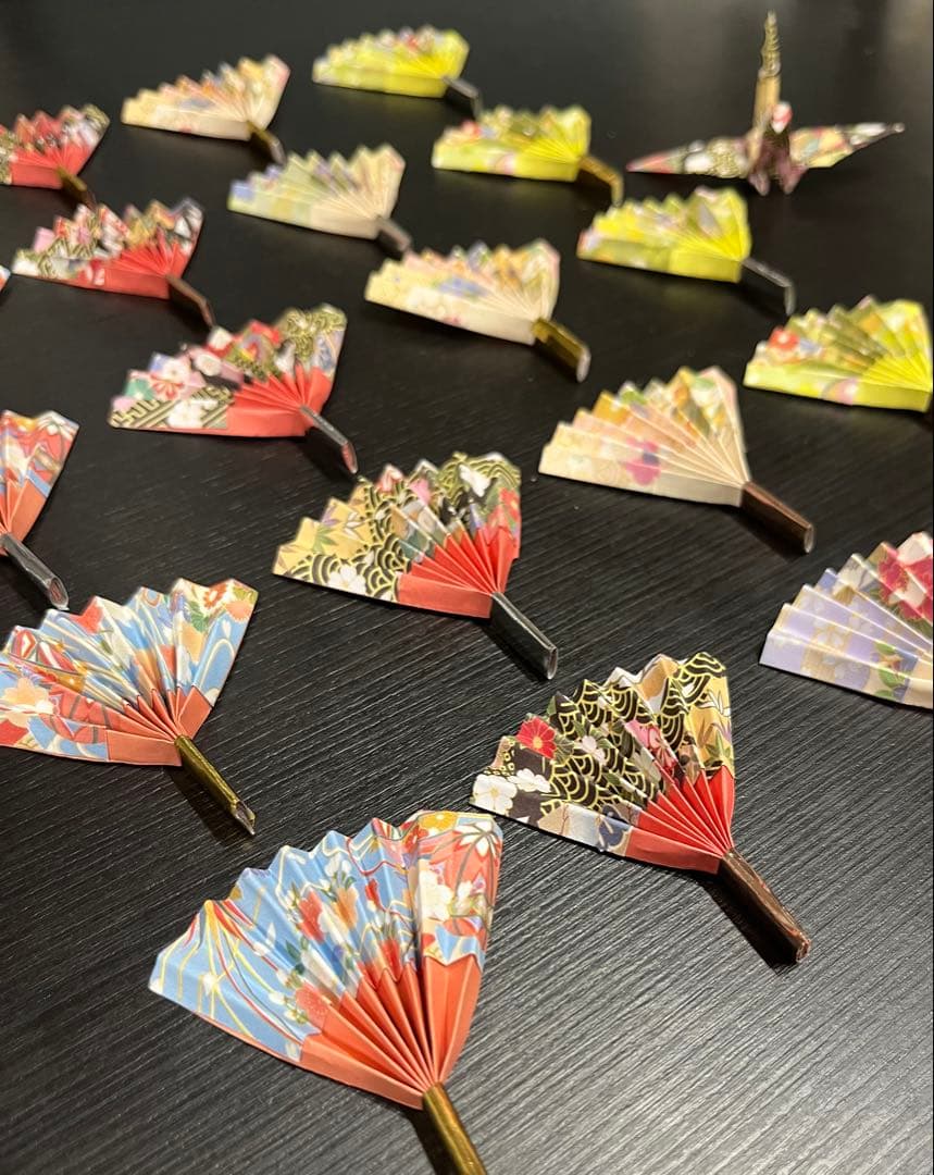 折り紙 扇子 簡単 平面 作り方 正月飾りの折り方 - YouTube