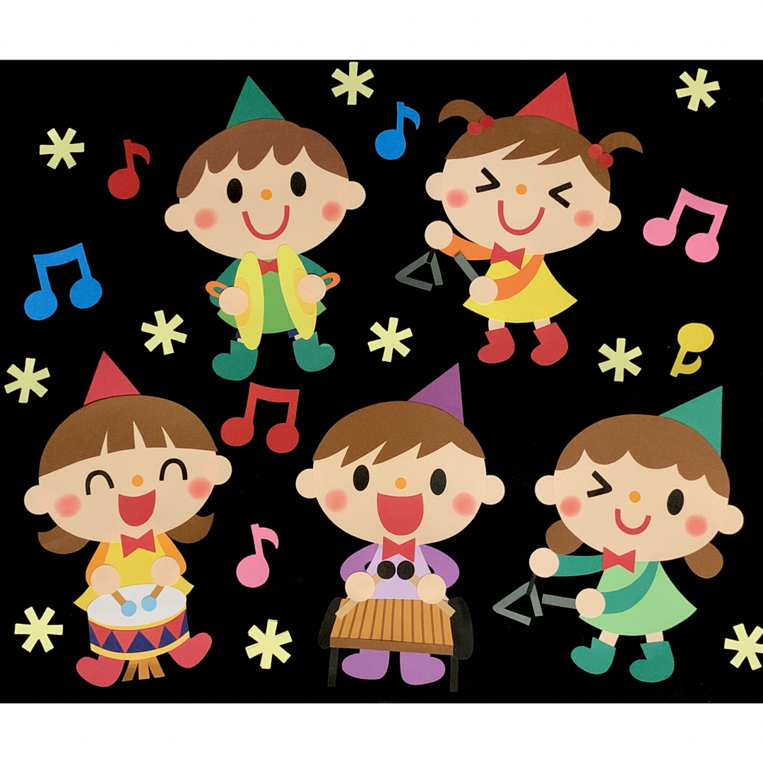 保育士 幼稚園 手遊び 絵描き歌 発表会 壁面 リズム遊び など♡ 保育士 幼稚園