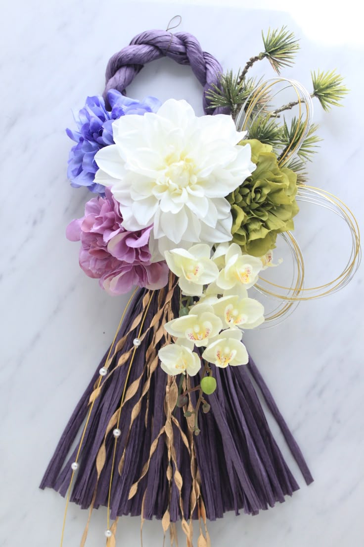 これで最終一合枡のお正月アレンジメント＊Creema限定 お正月飾り アーティフィシャルフラワー しめ縄・しめ飾り UNDERBAR_7 通販10573202Creema クリーマ