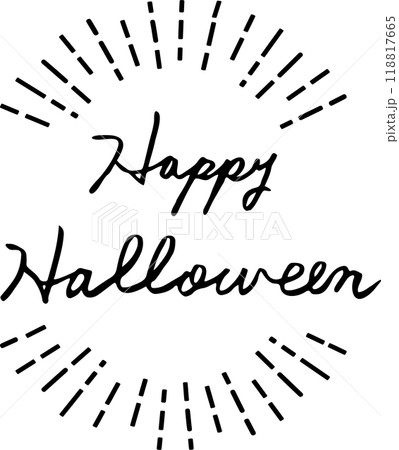 英語 ハロウィンの手描き文字♡49 - LINE スタンプLINE STORE