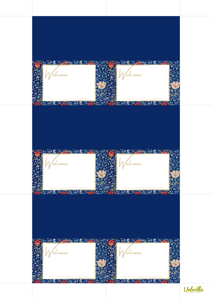 無料！結婚式用テンプレート各種 MS Word doc－ Free-Style – ALL FREE