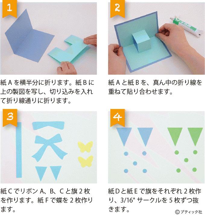 ポップアップカードの作り方4選〜プレゼントに想いを添えて〜Craftie Style