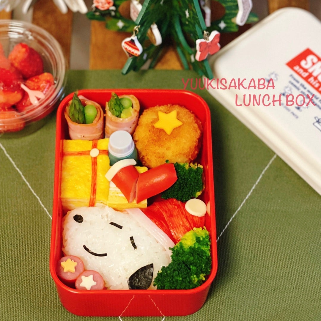 キャラ弁 お弁当 クリスマス サンタクロースの写真・画像素材-Snapmart スナップマート
