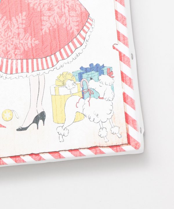 クリスマスのロゴ09 黒板風無料イラスト素材素材ラボ