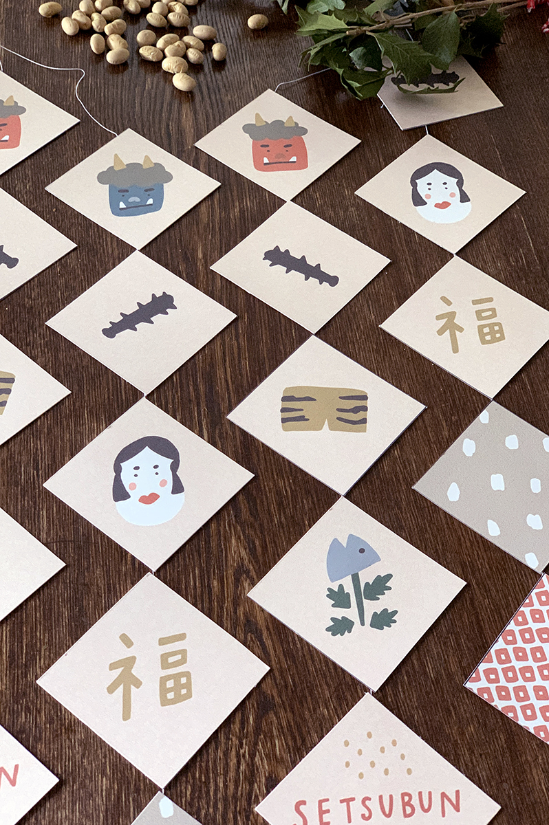 節分ディスプレイのインテリア実例RoomClip ルームクリップ